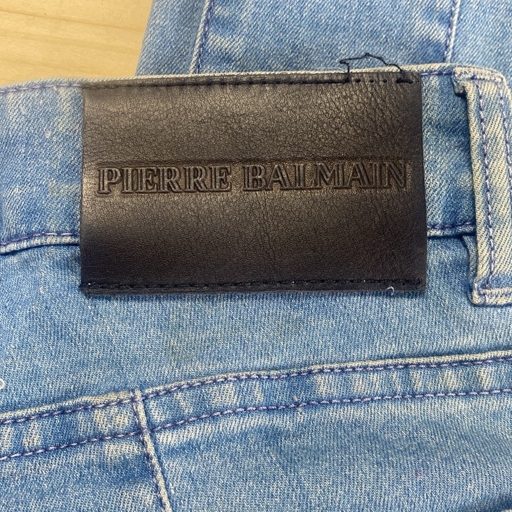 Balmain biker jeans, Pierre Balmain - Picture 8 of 9